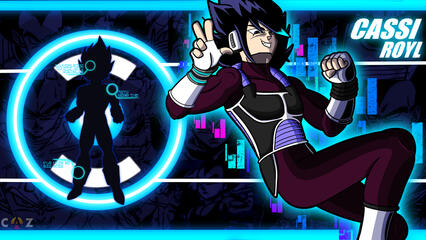 Cassi Royl Xenoverse-styled wallpaper (2026 remaster)
