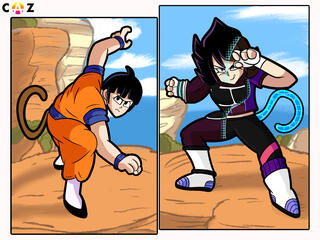 Cassandra vs. Cassandra (one on the left owned by rhi-spect)