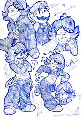 CAZ Traditional Pen Doodles