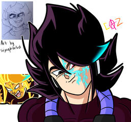 Cracks in the Shell (DBZ OC: Cassi Royl)
