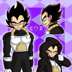 Xeno Vegeta doodles from Super Dragon Ball Heroes. (2024)