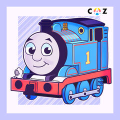 Chibi Thomas based on the Nendoriod Thomas figure. (2023)