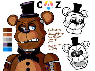 Withered Freddy doodle (2022)