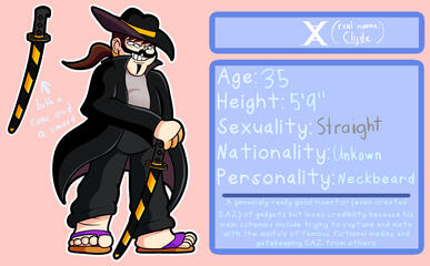 X, or Clyde, the main villain (2025)