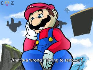 Mario on Battlefeild