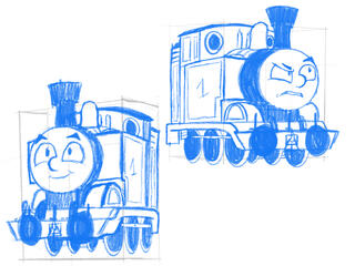 Thomas the Tank Engine (sketches)