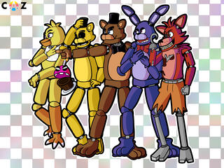 The FNAF 1 crew