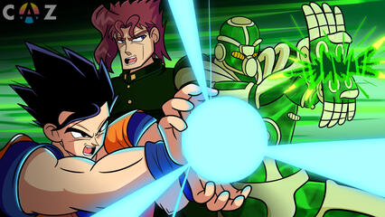 Gohan and Kakyoin (FUN FACT: both have the same English VA)