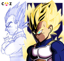 Vegeta doodles