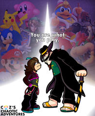 "You are what you play" poster "You are what you play" poster