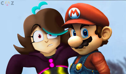 If Addi was in Super Smash Bros. Brawl (screenshot edit from Subspace Emissary)